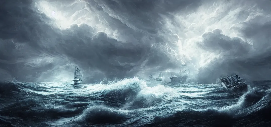 ocean storm wallpaper hd