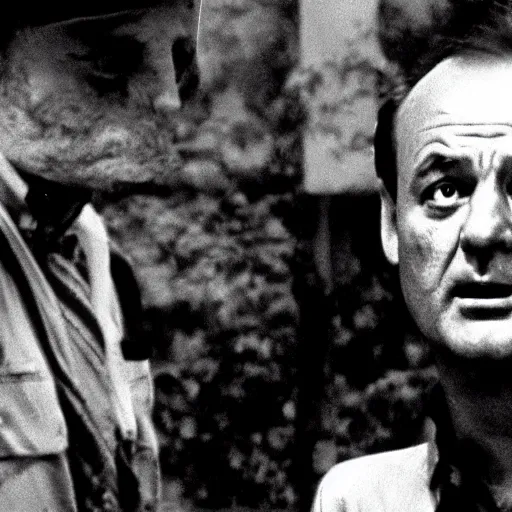 Image similar to bill murray in night of the living dead