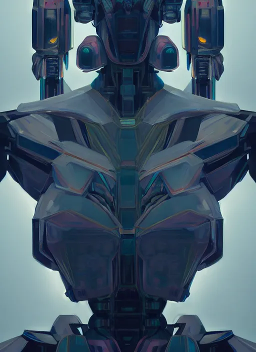 Image similar to symmetry!! full shot!!, full body!!, portrait of mecha with robot wings, dark atmosphere, glowing lights!! intricate, elegant, highly detailed, digital painting, artstation, concept art, smooth, sharp focus, illustration, art by julian del rey