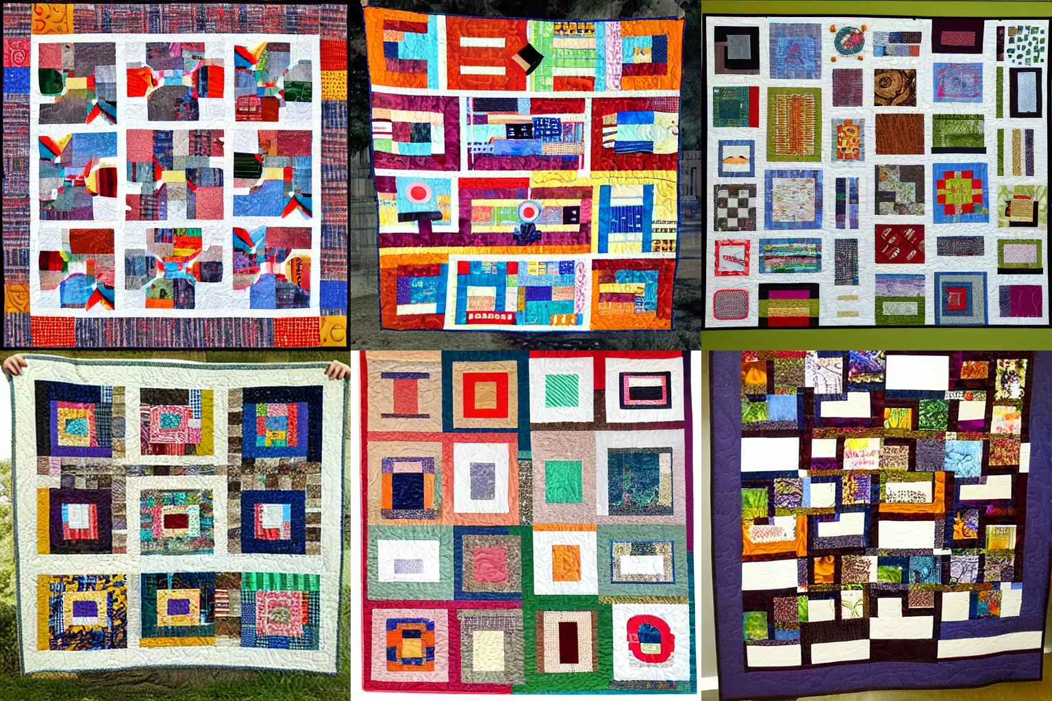 Prompt: Zoomquilt 2 website