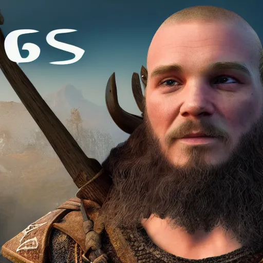 Image similar to twitch streamer adin ross and vikings 4 k detailed super realistic