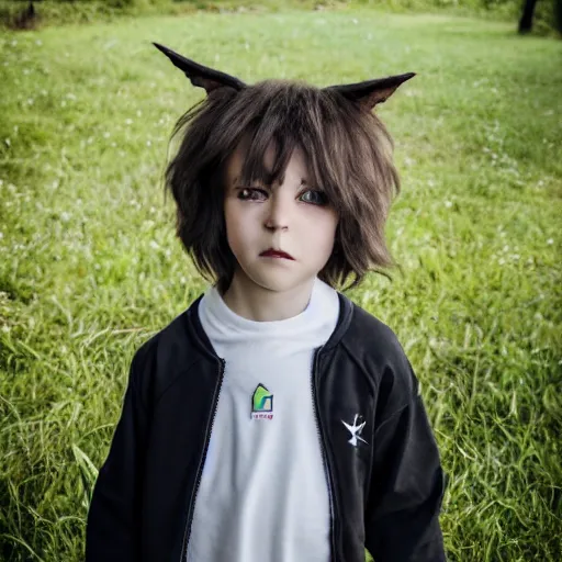 Image similar to portrait photo still of a young asriel dreemurr from undertale, 8 k, 8 5 mm f 1. 8