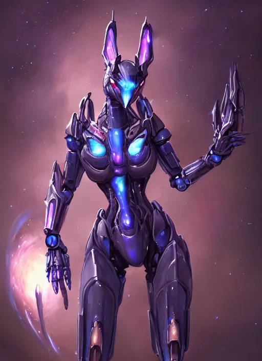 Image similar to cinematic goddess shot, cosmic sized perfectly proportioned stunning beautiful anthropomorphic robot mecha female dragon, nebula background, larger than galaxies, holding milky way in sharp claws, sleek silver armor, epic proportions, epic size, epic scale, ultra detailed digital art, furry art, macro art, dragon art, giantess art, warframe fanart, furaffinity, deviantart