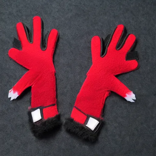 Image similar to fursuit gloves with sharp claws