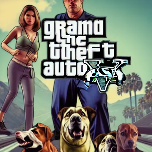 Image similar to three's company, gta 5 cover art