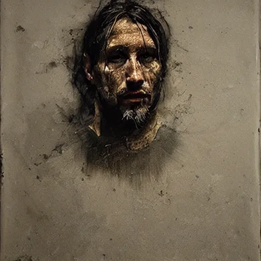 Prompt: a portrait of a character, by Nicola Samori