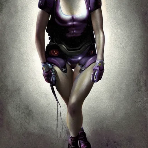 Prompt: fullbody, whole body, potrait of christina ricci as an cyborg, hyper realistic, digital painting. art station. mood lighting, highly detailed, concept art, intricate, sharp focus, by shaun berke - h 1 2 0 0