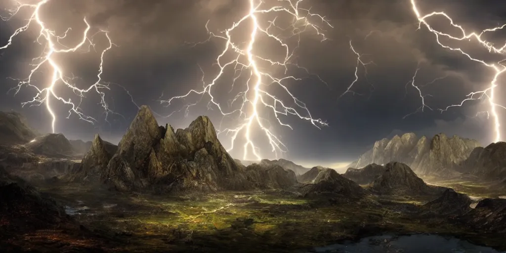 god of thunder shooting lightning from his fingertips | Stable Diffusion |  OpenArt