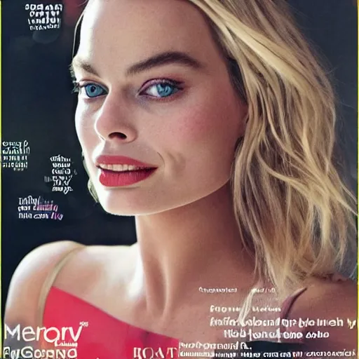 Image similar to margot robbie overweight, fashion magazine photography, soft lighting