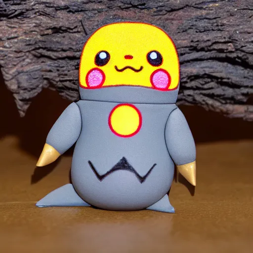 Image similar to a lava Pikachu