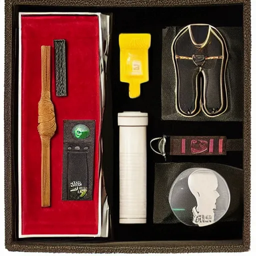 Image similar to A condom survival kit designed by LeonardoDaVinci, patent style