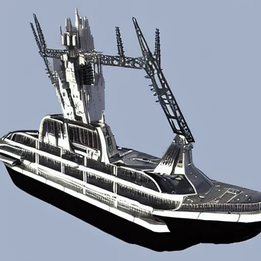 Image similar to The Russian ship. Futuristic style