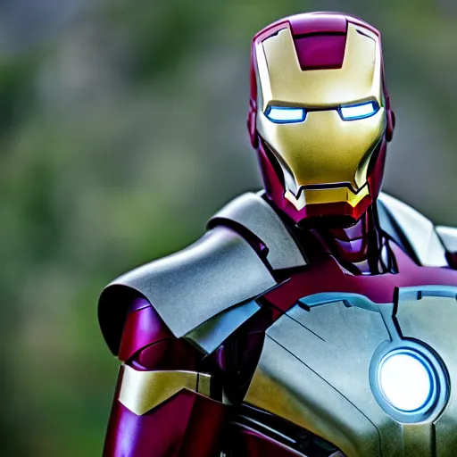 Prompt: iron man as a wolf, 8 k, 8 5 mm f 1. 8