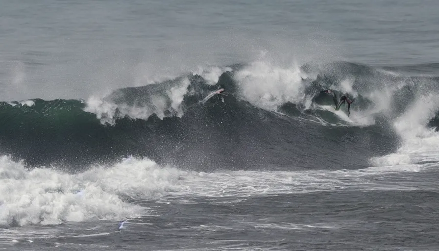 Image similar to big wave surfing, sandy beach!!!!!