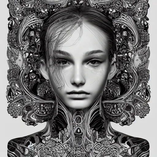 Prompt: the portrait of an extremely beautiful, gorgeous, elegant, graceful, sensual, and sophisticated young teen partially made of cucumbers, an ultrafine detailed illustration by james jean, intricate linework, bright colors, final fantasy, behance contest winner, vanitas, angular, altermodern, unreal engine 5 highly rendered, global illumination, radiant light, detailed and intricate environment