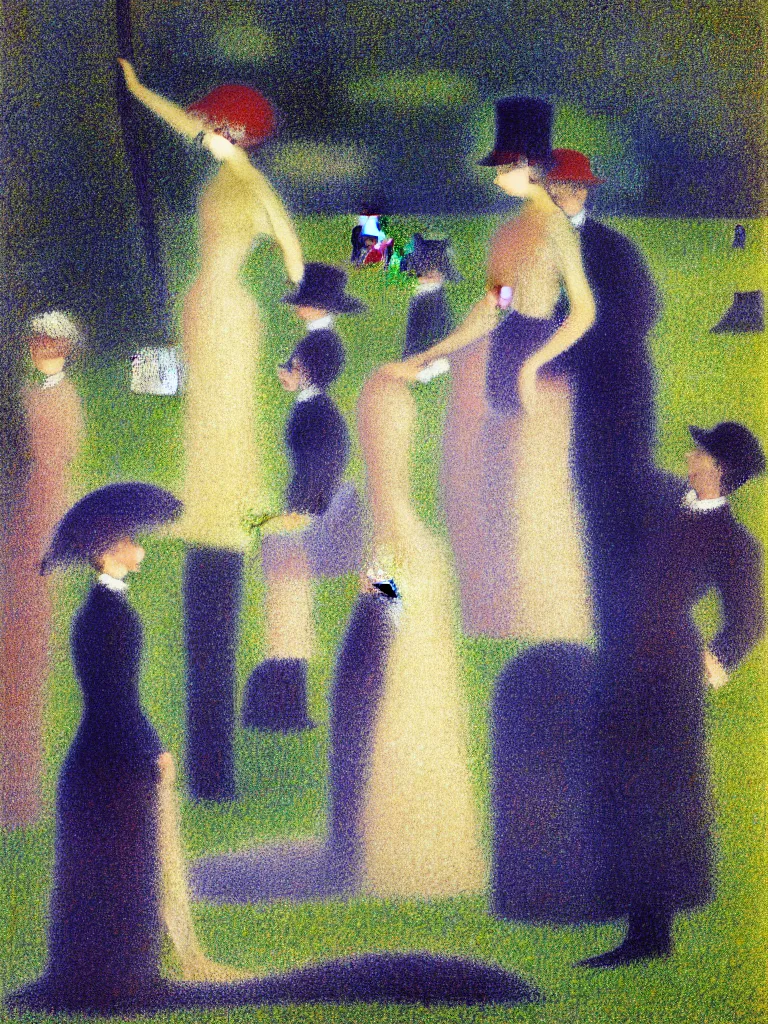 Prompt: fragrance advertising campaign by georges seurat, highly detailed, intricate