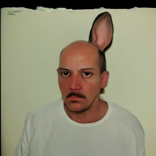 Image similar to bugs bunny mugshot