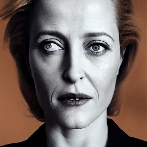 Image similar to gillian anderson by aykut aydogdu