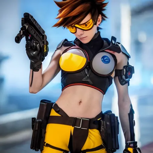 Image similar to tracer from overwatch r 3 4