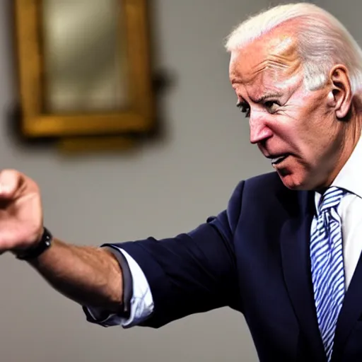 Image similar to joe biden doing the dab, 4k