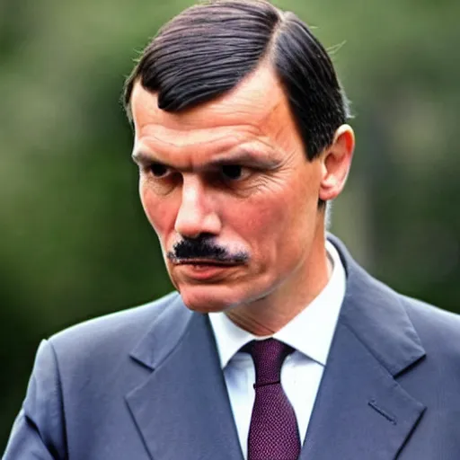 Prompt: spanish president pedro sanchez as hitler