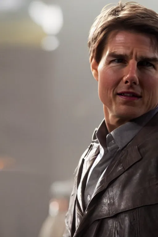 Prompt: Tom Cruise in Doctor Who (2013)