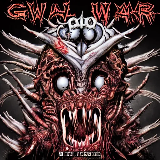 Image similar to gwar album cover