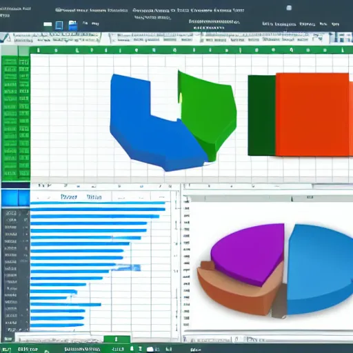 Prompt: microsoft excel program interface