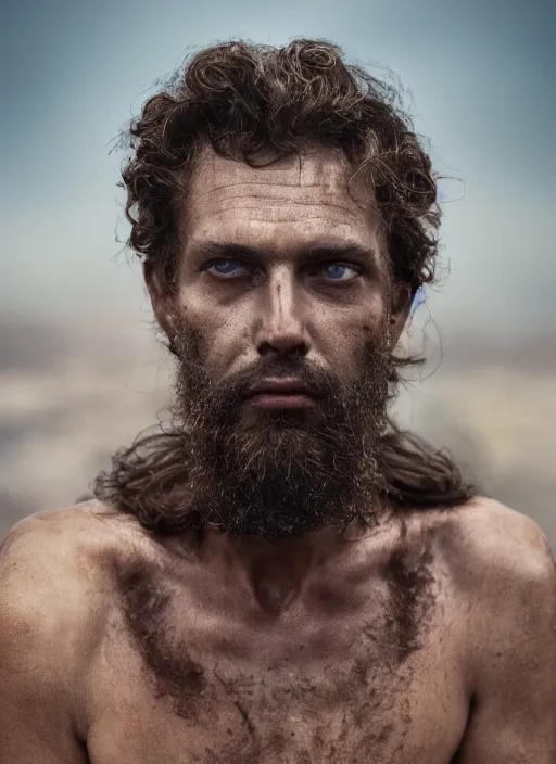 Image similar to closeup portrait of barabbas, depth of field, zeiss lens, detailed, symmetrical, centered, fashion photoshoot, by Annie Leibovitz and Steve McCurry, David Lazar, Jimmy Nelsson, Breathtaking, 8k resolution, extremely detailed, beautiful, establishing shot, artistic, hyperrealistic, beautiful face, octane render