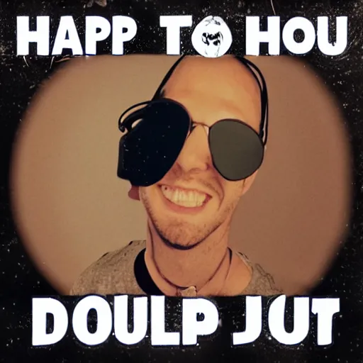 Image similar to happy DJ