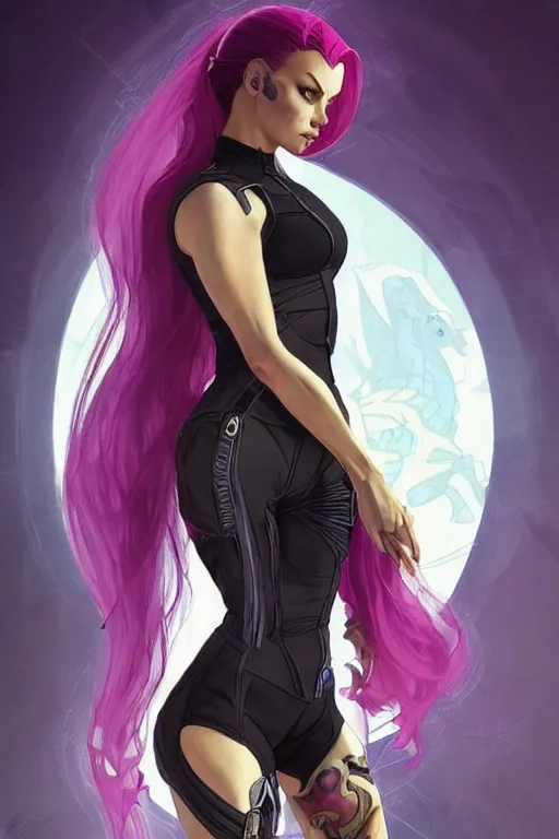 Prompt: gta my little pony as aeon flux profile picture by greg rutkowski, dynamic pose, intricate, futuristic, fantasy, elegant, by stanley artgerm lau, greg rutkowski, thomas kindkade, alphonse mucha, loish, norman rockwell, fantasy lut, asymmetric, long hair, retro computer graphics, video game, fluid lines,