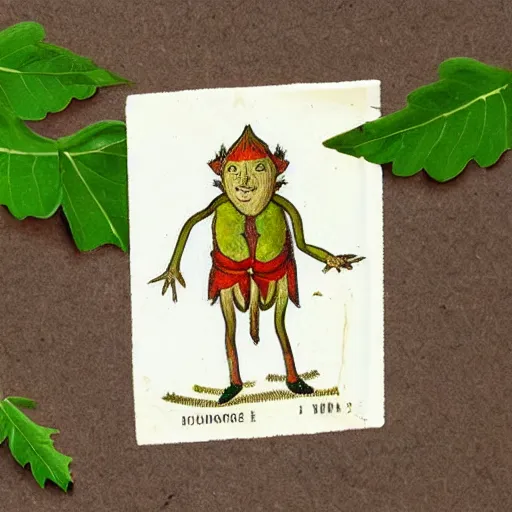 Image similar to cute colourful humanoid mandrake, from medieval herbarium, highly detailed, sharp focus, white tracing, sticker,