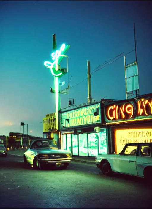 Image similar to Waiting in the car Waiting for the ride in the dark At night the city grows Look at the horizon glow Drinking in the lounge Following the neon signs Waiting for a word Looking at the milky skyline The city is my church It wraps me in its blinding twilight, cinestill 800