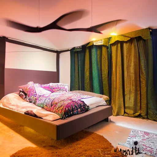 Image similar to chapathi bed studio lighting