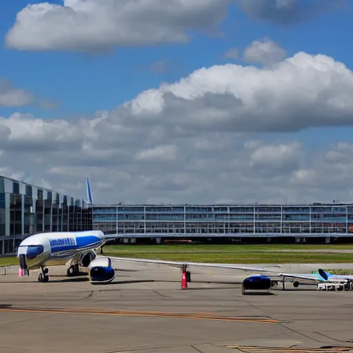 Image similar to in universe b 5 1 2, scenery of london airport