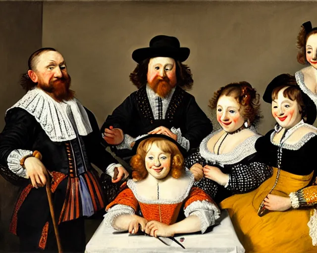 Prompt: frans hals