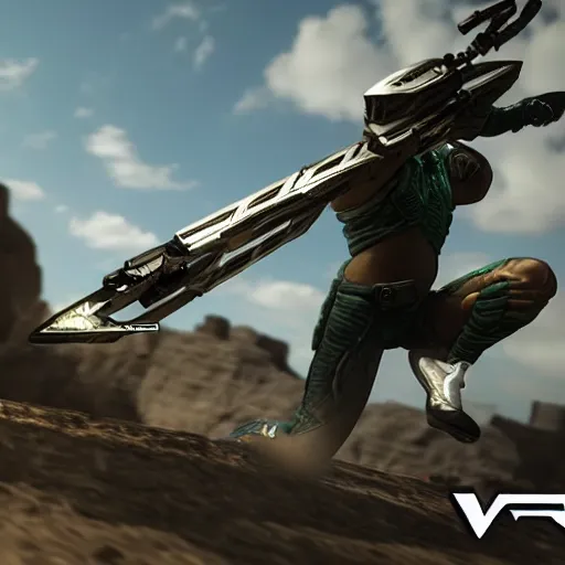 Image similar to screenshot of viper doing a trick shot in valorant video game, 4 k