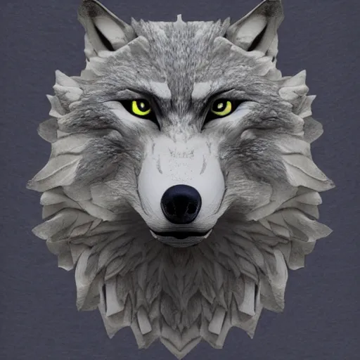 Image similar to SCP wolf