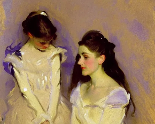 Image similar to painting by John Singer Sargent