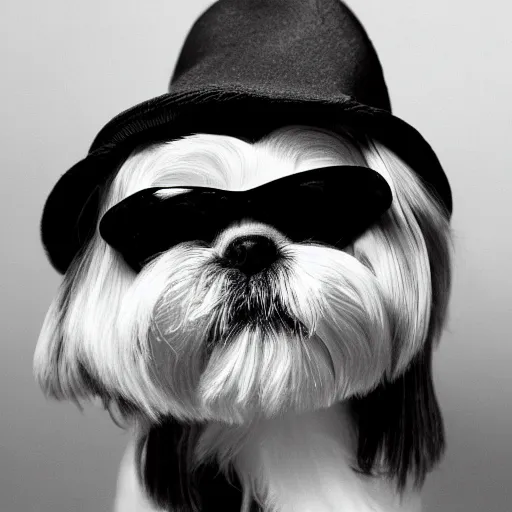 Shih tzu with clearance sunglasses