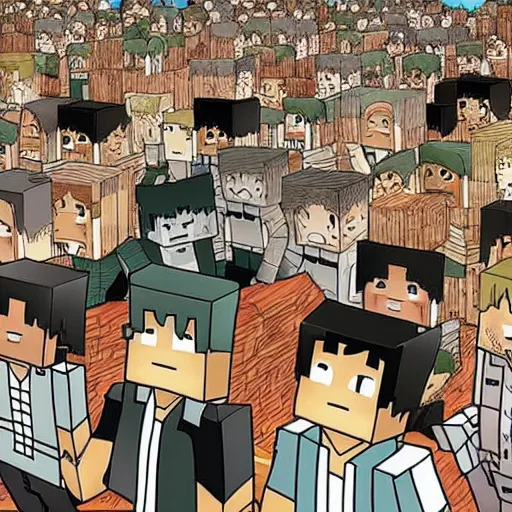 Image similar to minecraft mob by junji ito