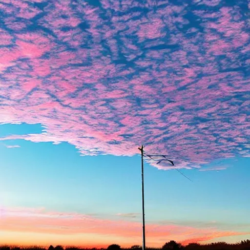 Image similar to cotton candy clouds with cracked texture