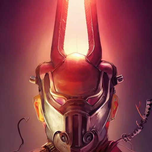 Image similar to cyberpunk viking helmet mask warrior goddess robot ninja fantasy, art gta 5 cover, official fanart behance hd artstation by jesper ejsing, by rhads, makoto shinkai and lois van baarle, ilya kuvshinov, ossdraws