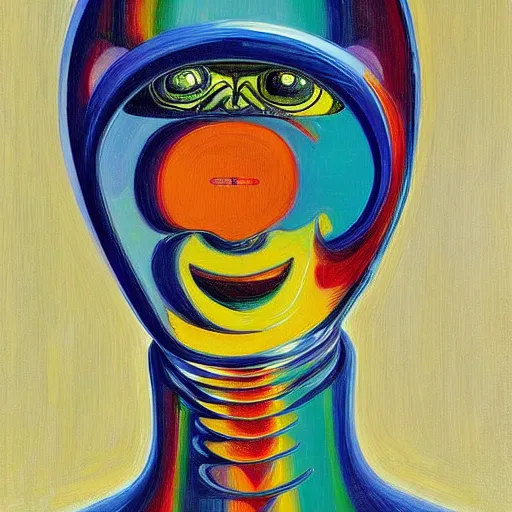 Image similar to alien by wayne thiebaud