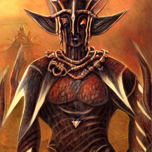 Prompt: dagoth ur from morrowind