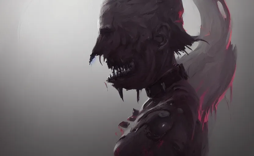 Image similar to A painting of BlackberryGhoul trending on artstation in the style of Greg Rutkowski