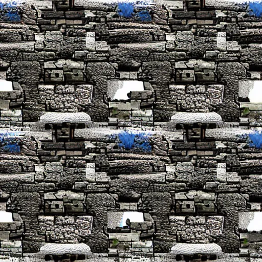 Image similar to seamless video game stone castle texture