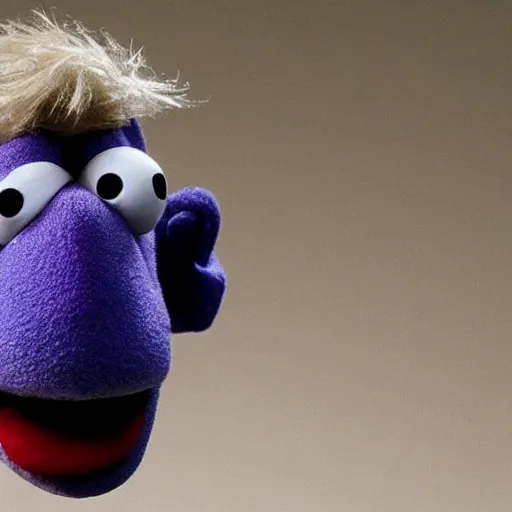 Prompt: boris johnson as a muppet