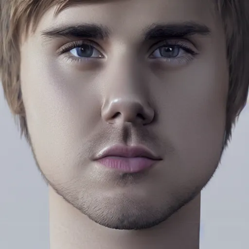 Image similar to hyperrealistic dslr film still of justin beiber with exaggeratedly large 2 front teeth, stunning 8 k octane comprehensive 3 d render, inspired by istvan sandorfi & greg rutkowski & unreal engine, perfect symmetry, dim volumetric cinematic lighting, extremely hyper - detailed, incredibly real lifelike attributes & flesh texture, intricate, masterpiece, artstation