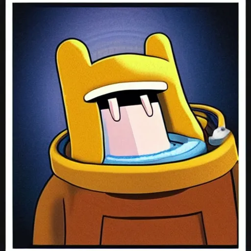 Image similar to detailed portrait of finn from adventure time show